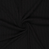Černá svetrovina s velkými copánky (0,39)